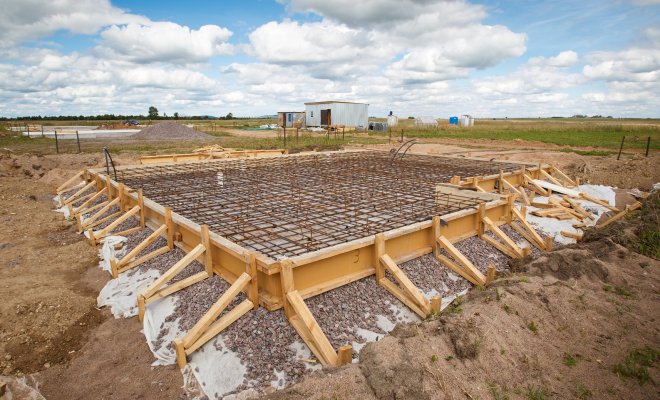 Экономим с PLANTER на бетонной подготовке под фундамент